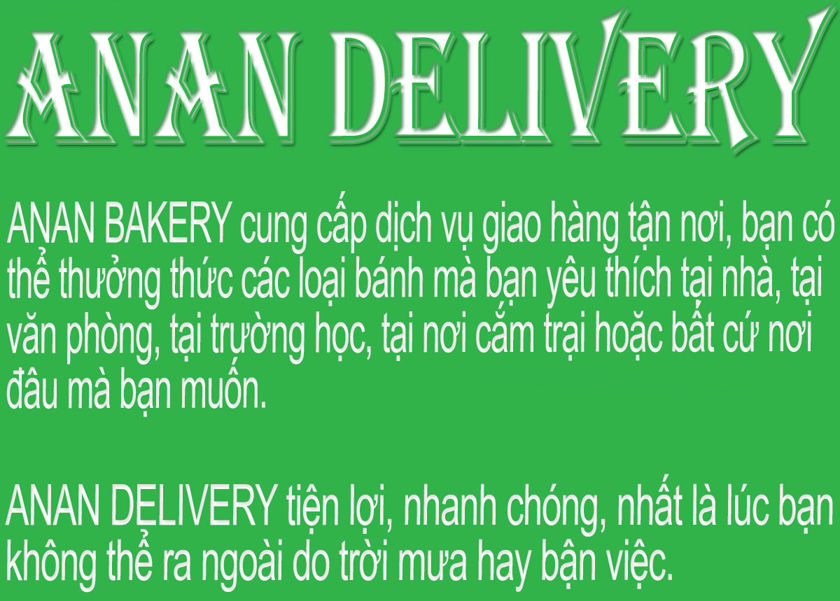 ANAN Delivery